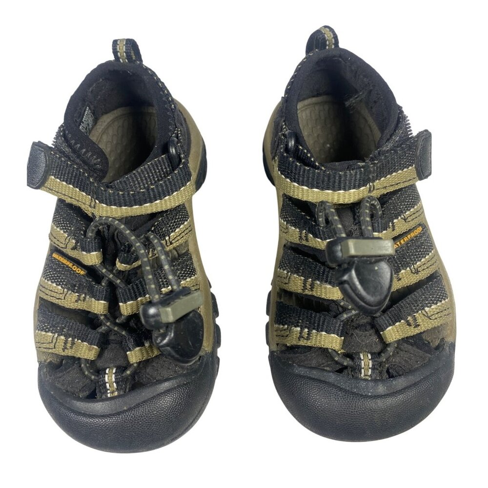 KEEN Kids Newport H2 Sandal Toddler Size 8 EU 25 Green EUC - Picture 1 of 10